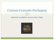 Custom Cosmetic Boxes Wholesale