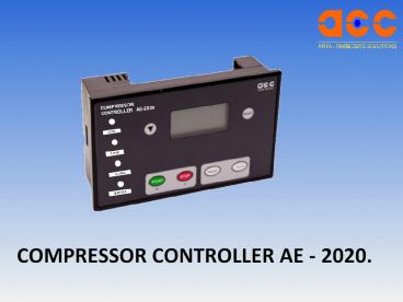 COMPRESSOR CONTROLLER AE-2020.