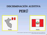 DISCRIMINACIÓN AUDITIVA VOCABULARIO PERÚ