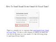 How To Send Email From Gmail At Fixed Time? (1) PowerPoint PPT Presentation