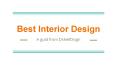 Best Interior Design PowerPoint PPT Presentation
