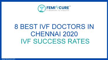 8 Best IVF Doctors in Chennai 2020 with High Success Rate