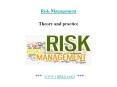 Risk management (1) PowerPoint PPT Presentation