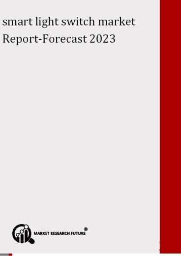 smart light switch market