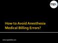 How to Avoid Anesthesia Medical Billing Errors? PowerPoint PPT Presentation