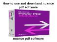 How to use and downlaod nuance pdf software PowerPoint PPT Presentation