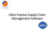 Odoo Express Supply Chain Management Software