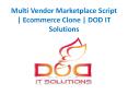 Ecommerce Clone | DOD IT Solutions PowerPoint PPT Presentation
