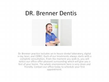 DR. Brenner Dentist