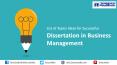 Topics Ideas for Successful Dissertation in Business Management- Tutors India PowerPoint PPT Presentation