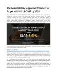 Global Dietary Supplement Market | Growth, Trends, Share, Size PowerPoint PPT Presentation