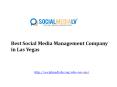 Professional and Best Social Media Management Company in Las Vegas PowerPoint PPT Presentation