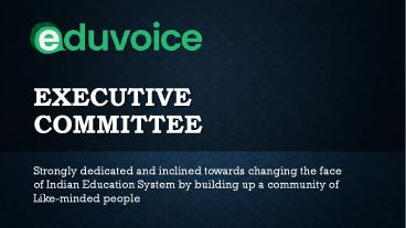 EduVoice - Education Portal In India
