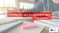 Homework and Assignment Help PowerPoint PPT Presentation