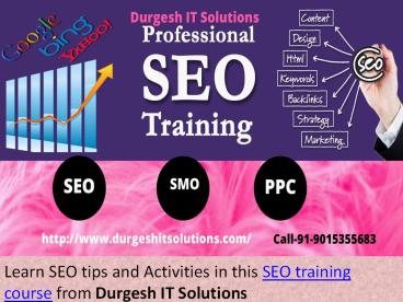 SEO Course in Janakpuri