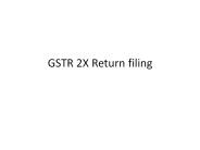 GSTR 2X Return Filing