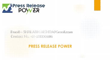 Press Release Popular News