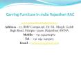 Carving Furniture in India Rajasthan RAC PowerPoint PPT Presentation