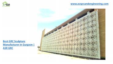 Best GRC Sculpture Manufacturer in India | ASR GRC