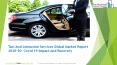 2020 Impact Of Covid-19 On The Taxi And Limousine Services Market Growth And Trends PowerPoint PPT Presentation