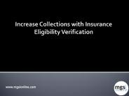 Increase Collections with Insurance Eligibility Verification