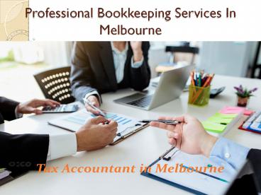 Professional Bookkeeping Services in Melbourne