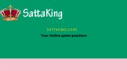 What is SattaKing game?