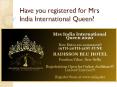 Have you registered for Mrs India International Queen? PowerPoint PPT Presentation