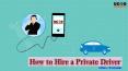 Hire a private driver PowerPoint PPT Presentation