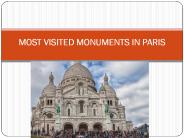 Monuments in Paris