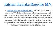 Kitchen Remake Roseville MN