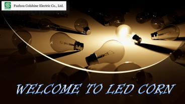 LED Corn