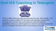 Best IAS Coaching in Telangana