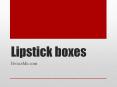 Best Customized LipStick Boxes in the USA, PowerPoint PPT Presentation