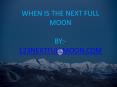 When is the Next Full Moon 2020- 2021 PowerPoint PPT Presentation