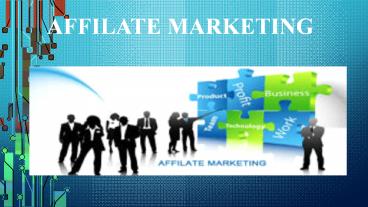 Affiliate marketing
