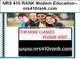 NRS 410 RANK Modern Education--nrs410rank.com PowerPoint PPT Presentation
