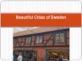 Cities in Sweden (1) PowerPoint PPT Presentation