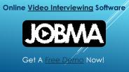 Video Interviewing | Video Interview Software: Jobma