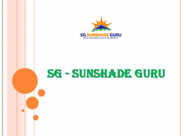 High-Tech Retractable Awnings