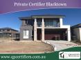 Private Certifier Blacktown PowerPoint PPT Presentation