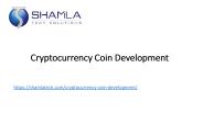Crypto coin developer to provide largely personalized blockchain services