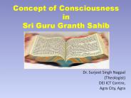 Concept of Consiusness in Sikhism
