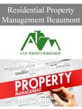 Residential Property Management Beaumont PowerPoint PPT Presentation