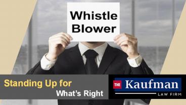 Standing Up for What’s Right