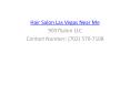 Hair Salon Las Vegas Near Me PowerPoint PPT Presentation
