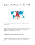 Diagnosis And Treatment of HIV – OGM PowerPoint PPT Presentation