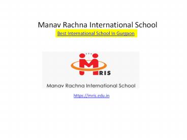 Best school in Gurgaon