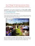 Top 3 Things To Take Into Account When Choosing Your Dream Wedding Locations - WCWV PowerPoint PPT Presentation