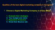 Qualities of the best Digital marketing company in Gurugram